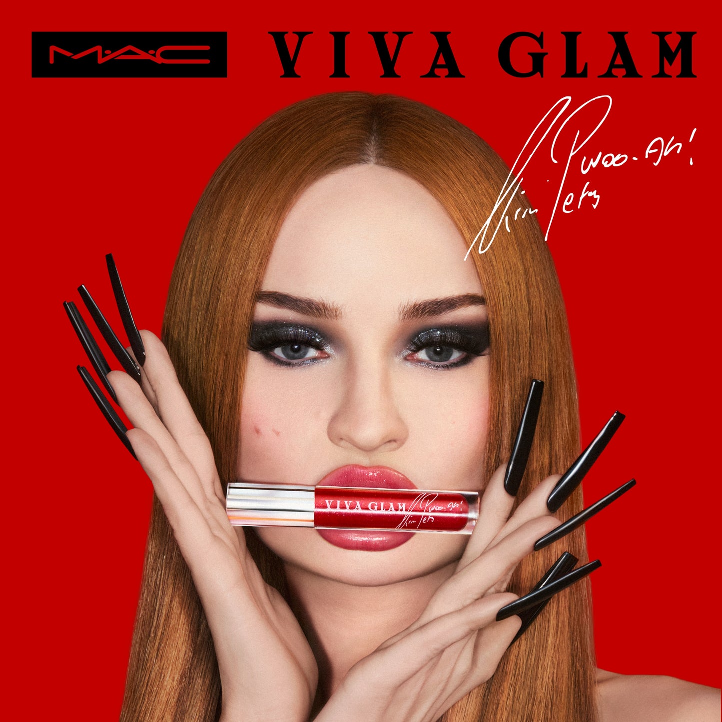 Viva Glam Lipglass Air with a polished glossy look for Daily Makeup