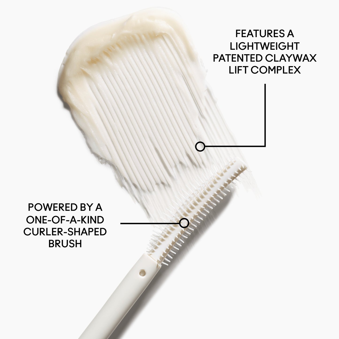 M A CSTACK Legit Lift Lash Primer with prepared looking lashes for Daily Makeup