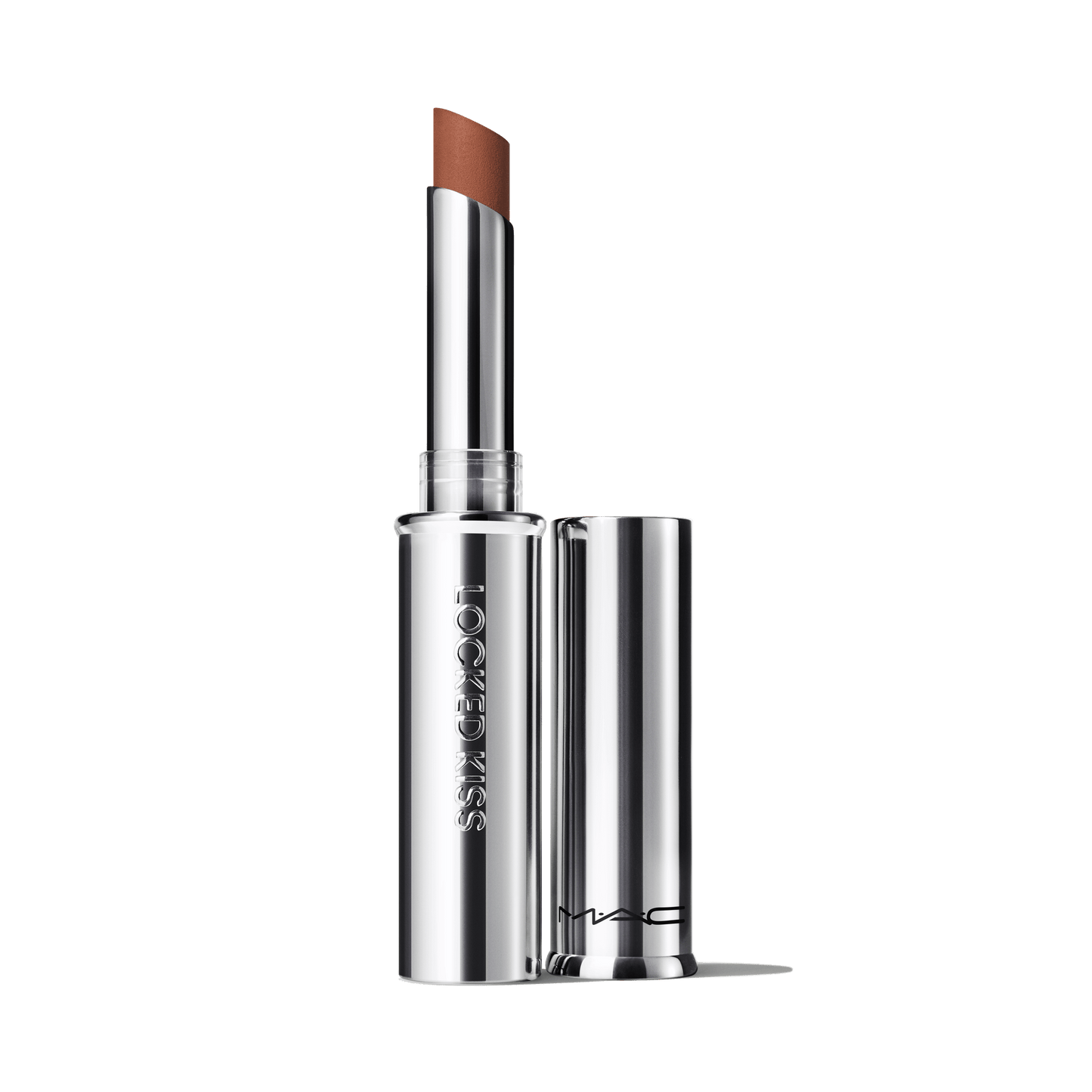 M A C Locked Kiss Longwear Lipstick with rich wearable color for Daily Makeup