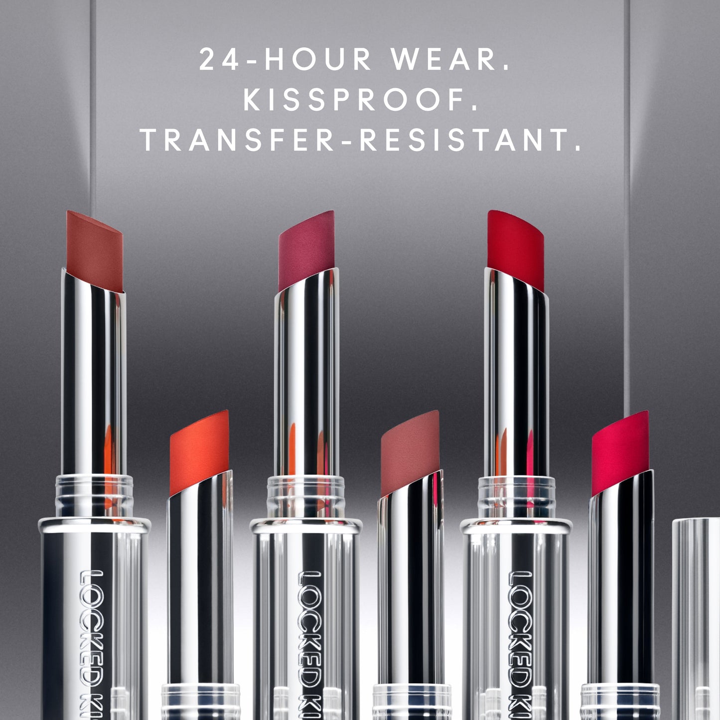 M A C Locked Kiss Longwear Lipstick with rich wearable color for Daily Makeup