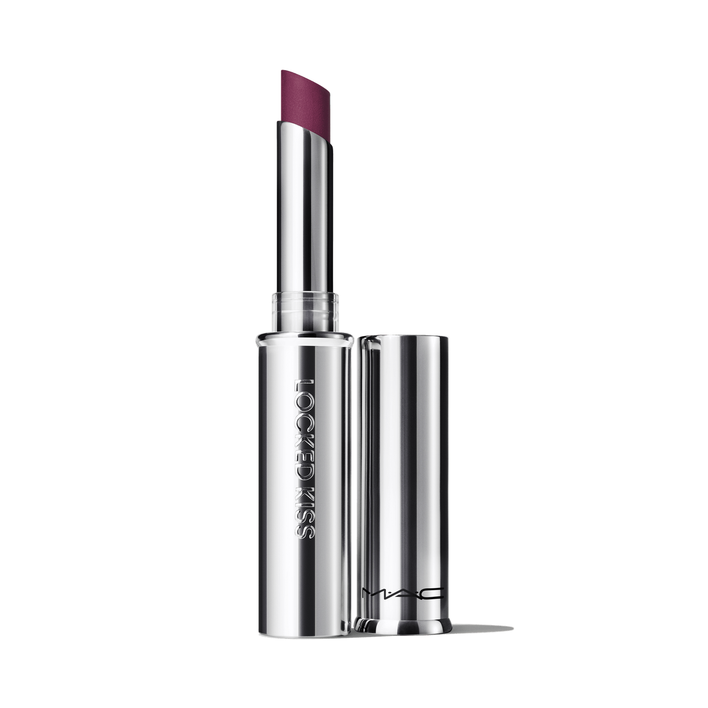 M A C Locked Kiss Longwear Lipstick with rich wearable color for Daily Makeup