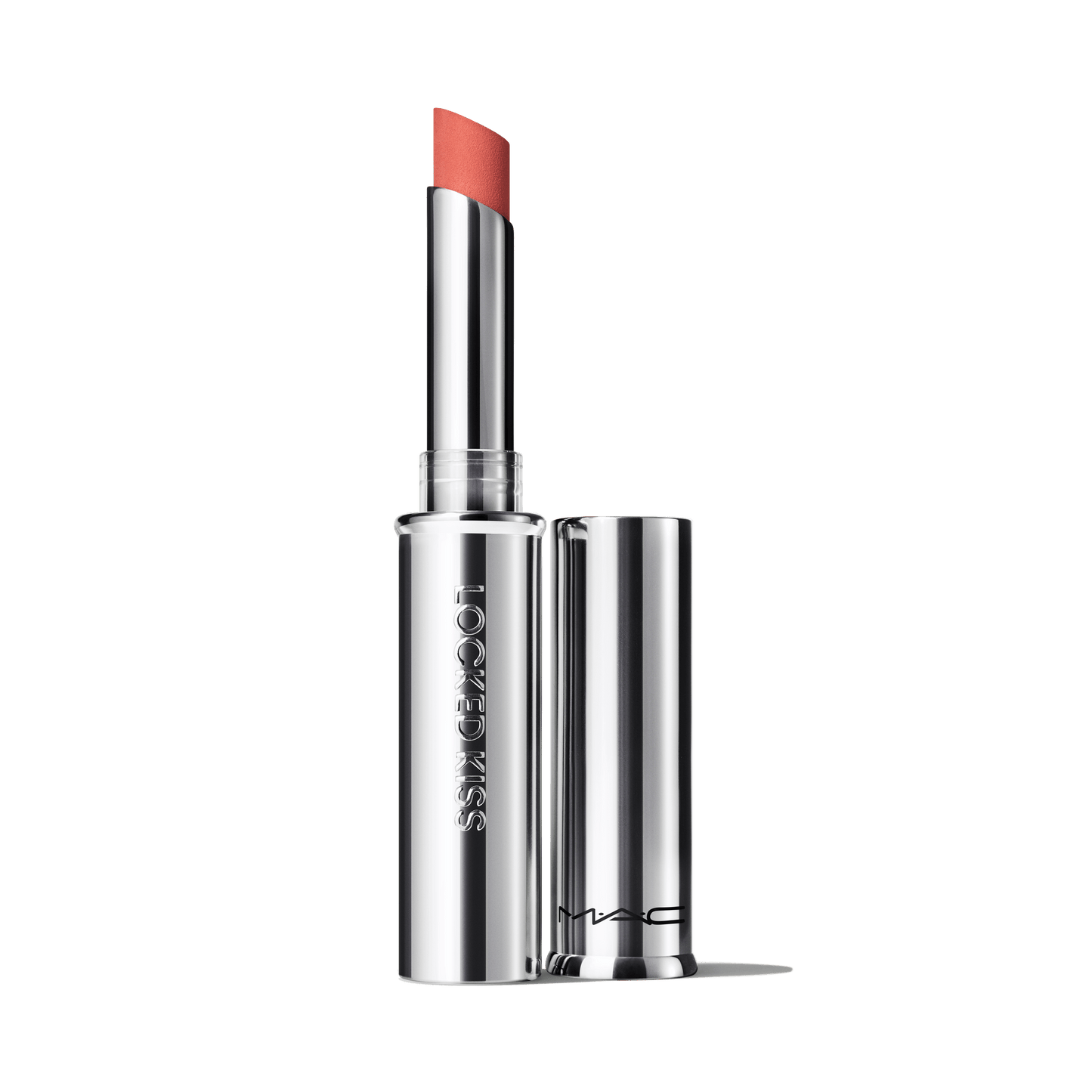 M A C Locked Kiss Longwear Lipstick with rich wearable color for Daily Makeup