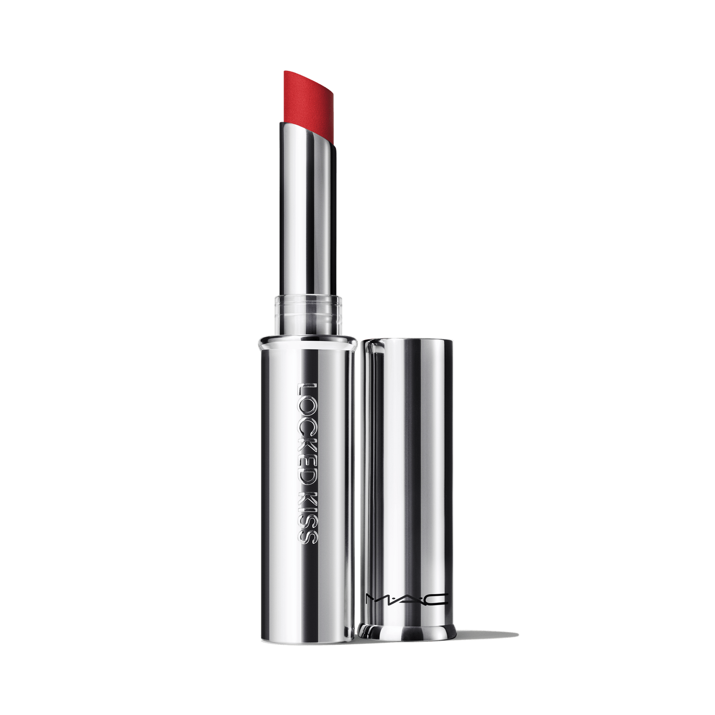 M A C Locked Kiss Longwear Lipstick with rich wearable color for Daily Makeup