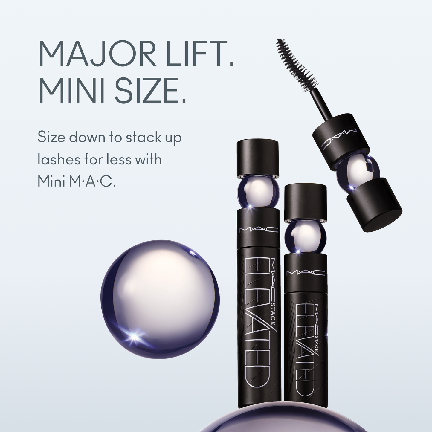 M A CStack Elevated Mascara Mini M A C with defined looking lashes for Daily Makeup