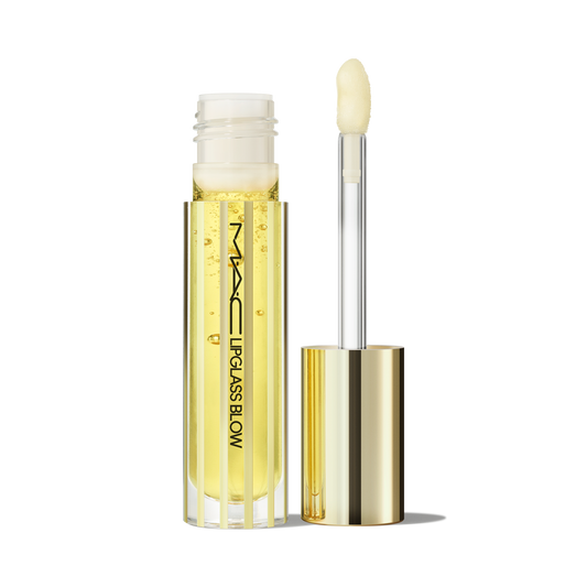 Lipglass Blow Plumping Oil with a polished glossy look for Daily Makeup
