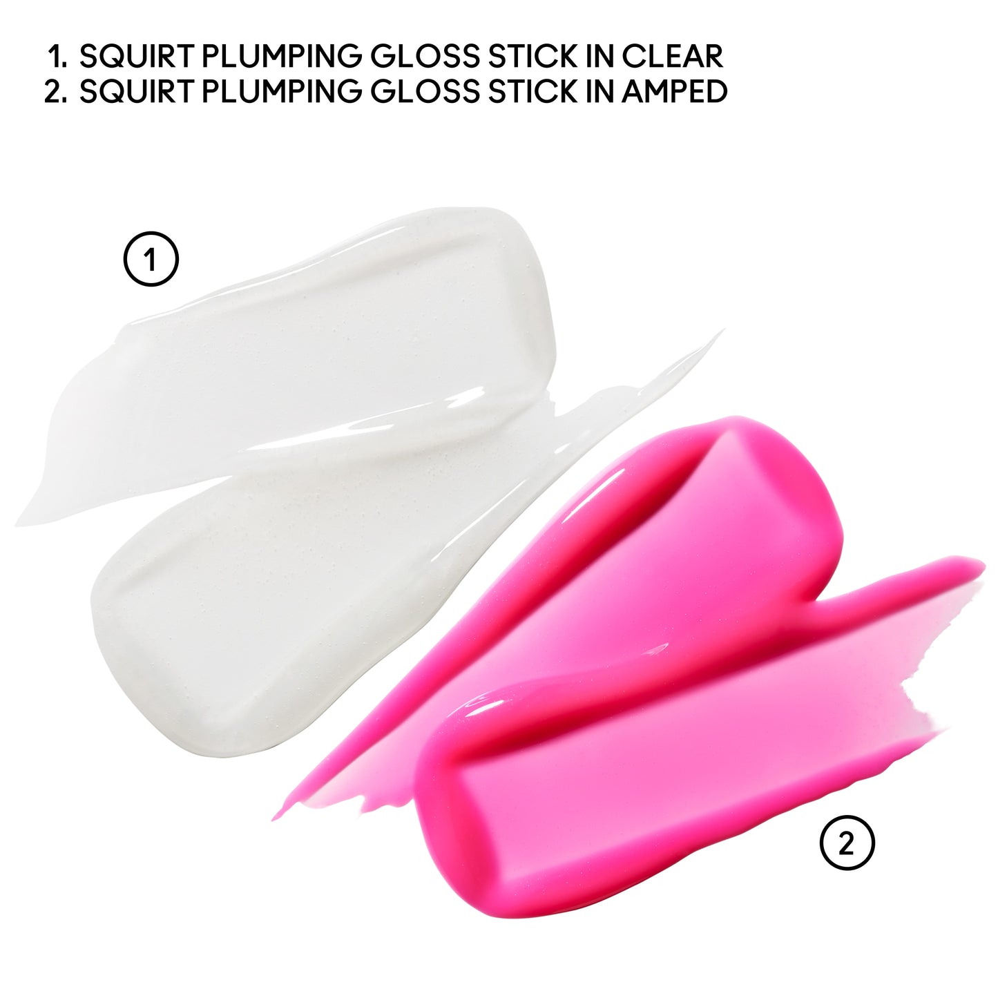 Squirt Plumping Gloss Stick Lip Duo Value Set with coordinated lip looks for Daily Makeup