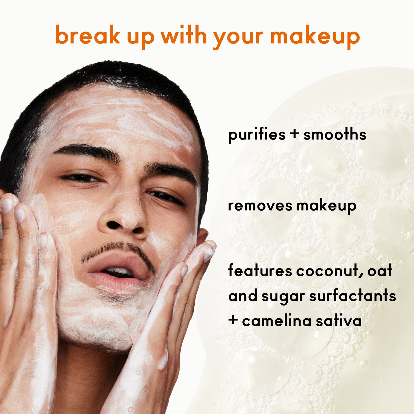 Major Foamo Jelly Cleanser with gentle makeup removal for Daily Makeup