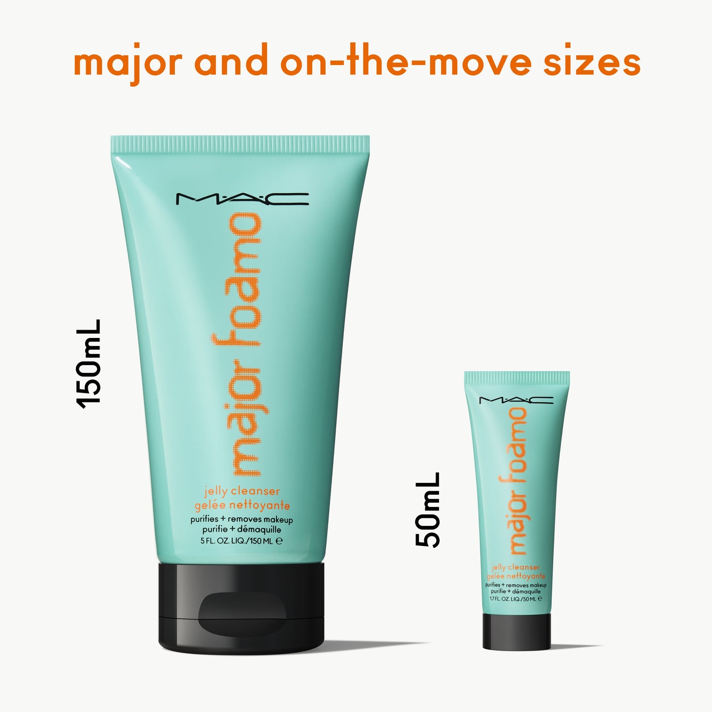 Major Foamo Jelly Cleanser with gentle makeup removal for Daily Makeup
