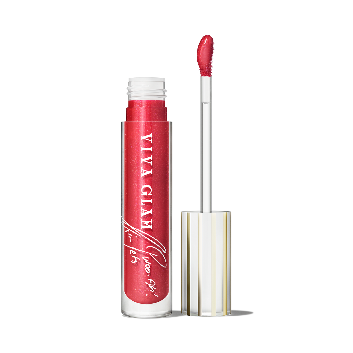 Viva Glam Lipglass Air with a polished glossy look for Daily Makeup
