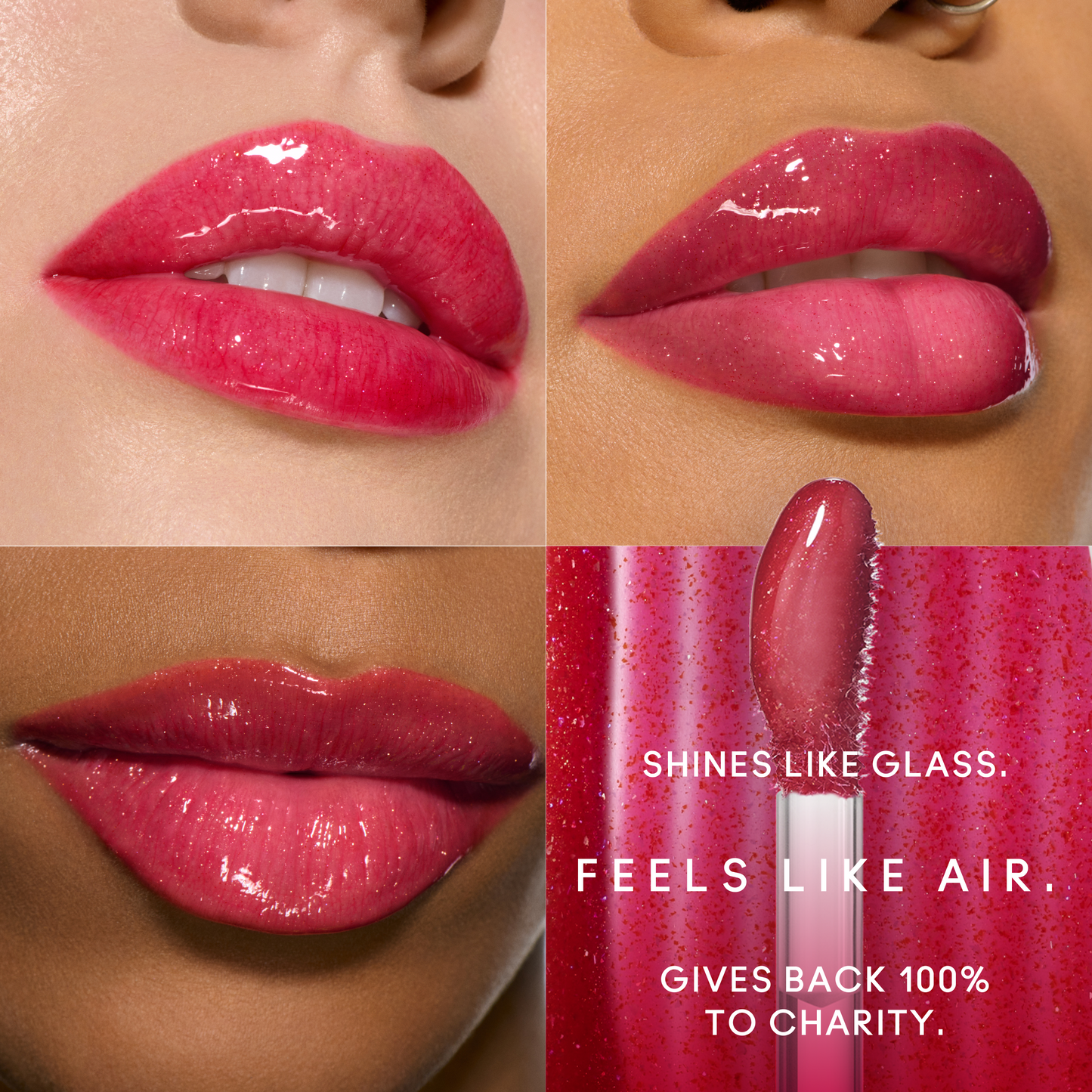 Viva Glam Lipglass Air with a polished glossy look for Daily Makeup