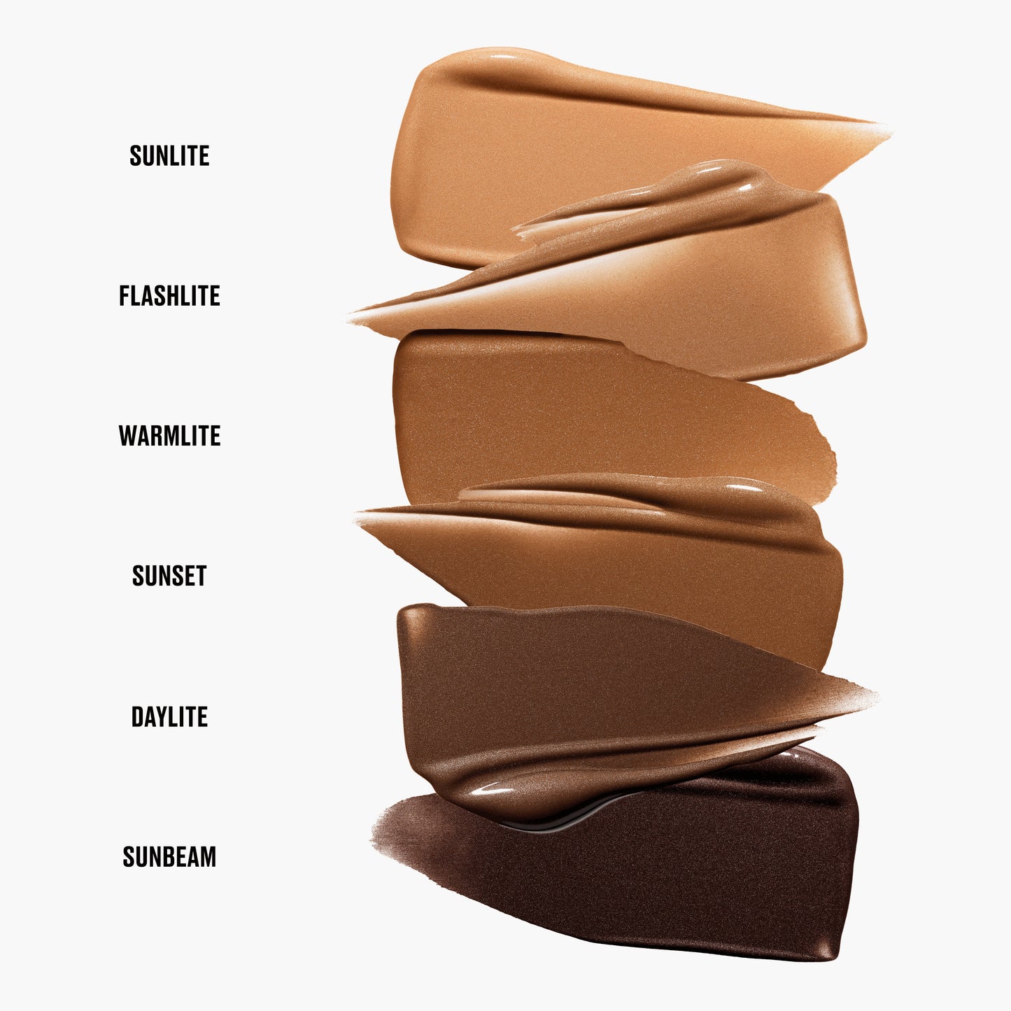 Strobe Beam Bronzelighter with warm looking definition for Daily Makeup