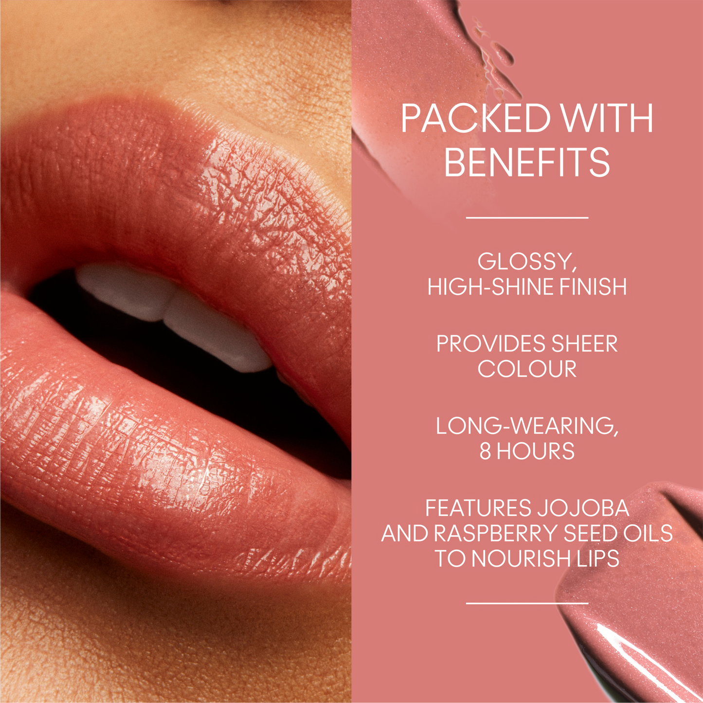 Lustreglass Sheer Shine Lipstick with rich wearable color for Daily Makeup