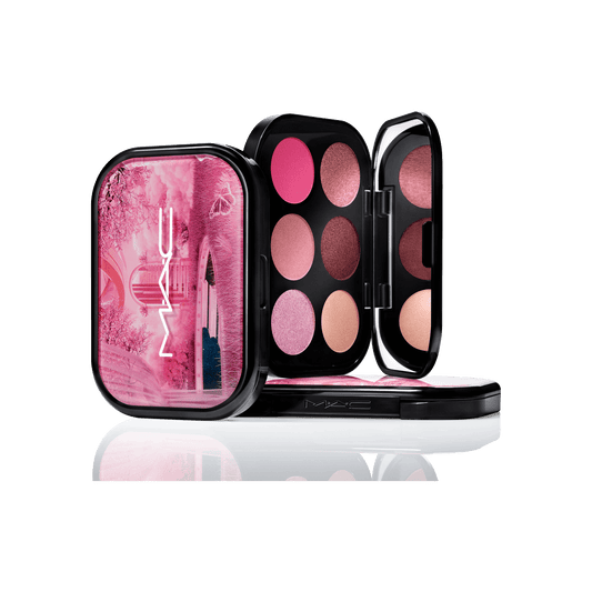 Connect In Colour Eye Shadow Palette Rose Lens with versatile coordinated color for Daily Makeup