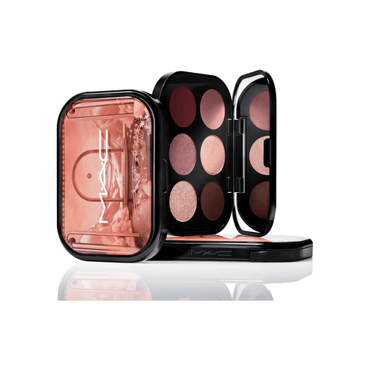 Connect In Colour Eye Shadow Palette Embedded in Burgundy with versatile coordinated color for Daily Makeup