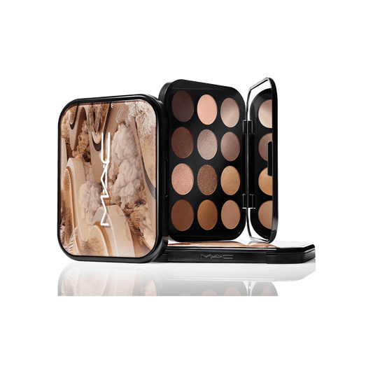 Connect In Colour Eye Shadow Palette Unfiltered Nudes with versatile coordinated color for Daily Makeup