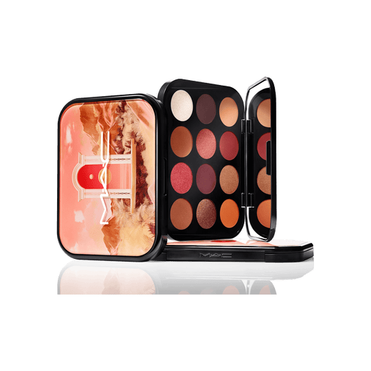 Connect In Colour Eye Shadow Palette Future Flame with versatile coordinated color for Daily Makeup